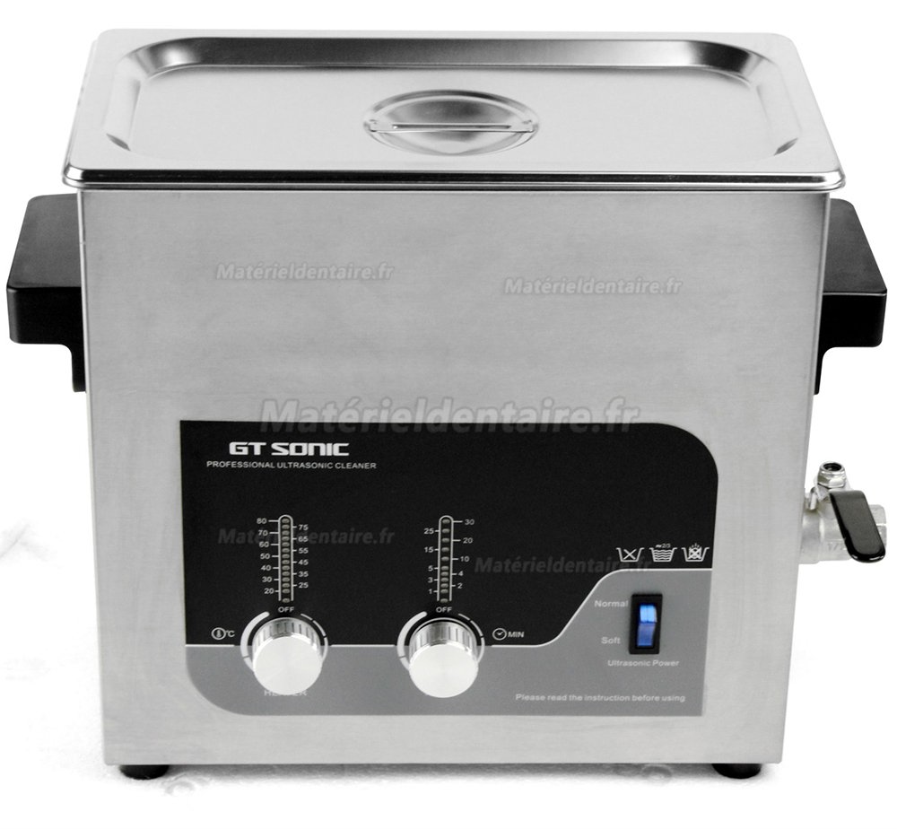 GT SONIC Série T Nettoyeur à ultrasons numérique 2-27L 100-500W avec fonction de chauffage